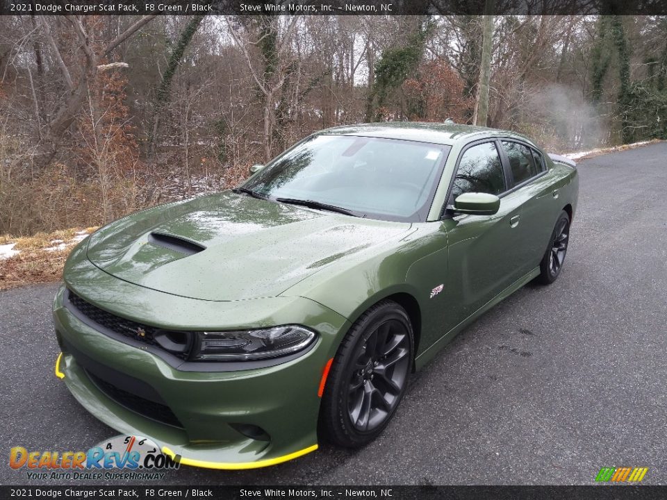 2021 Dodge Charger Scat Pack F8 Green / Black Photo #2