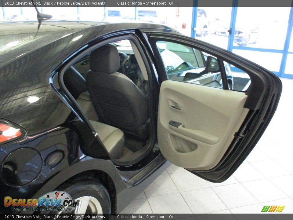 2013 Chevrolet Volt Black / Pebble Beige/Dark Accents Photo #20