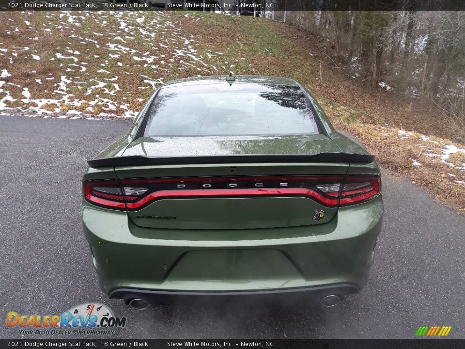 2021 Dodge Charger Scat Pack F8 Green / Black Photo #7
