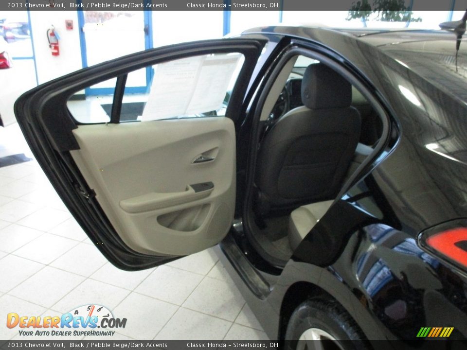 2013 Chevrolet Volt Black / Pebble Beige/Dark Accents Photo #24
