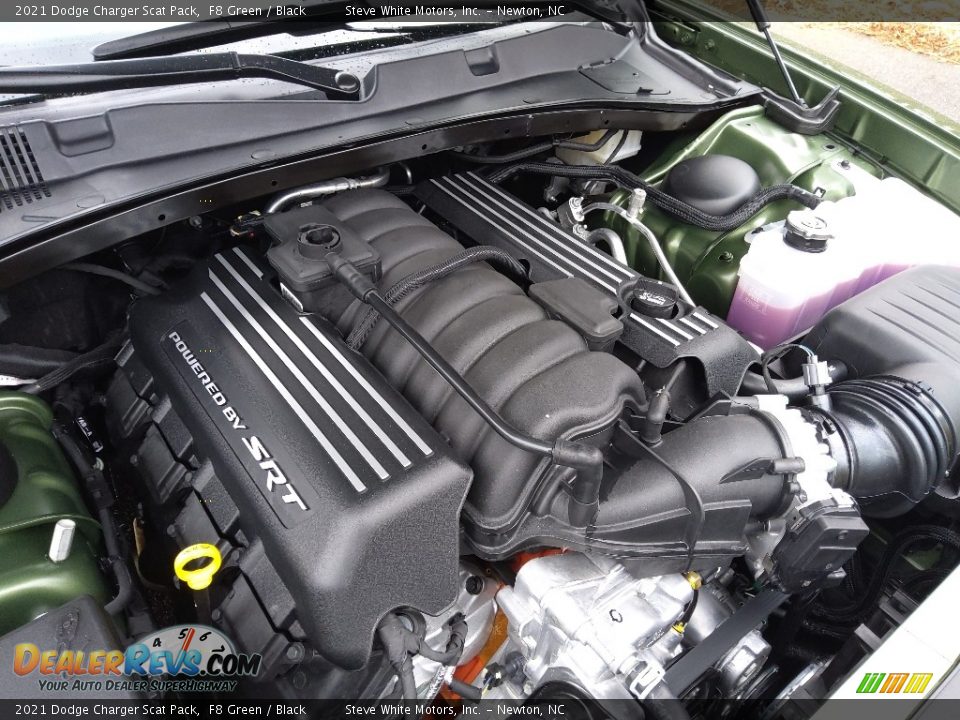 2021 Dodge Charger Scat Pack 392 SRT 6.4 Liter HEMI OHV-16 Valve VVT MDS V8 Engine Photo #9