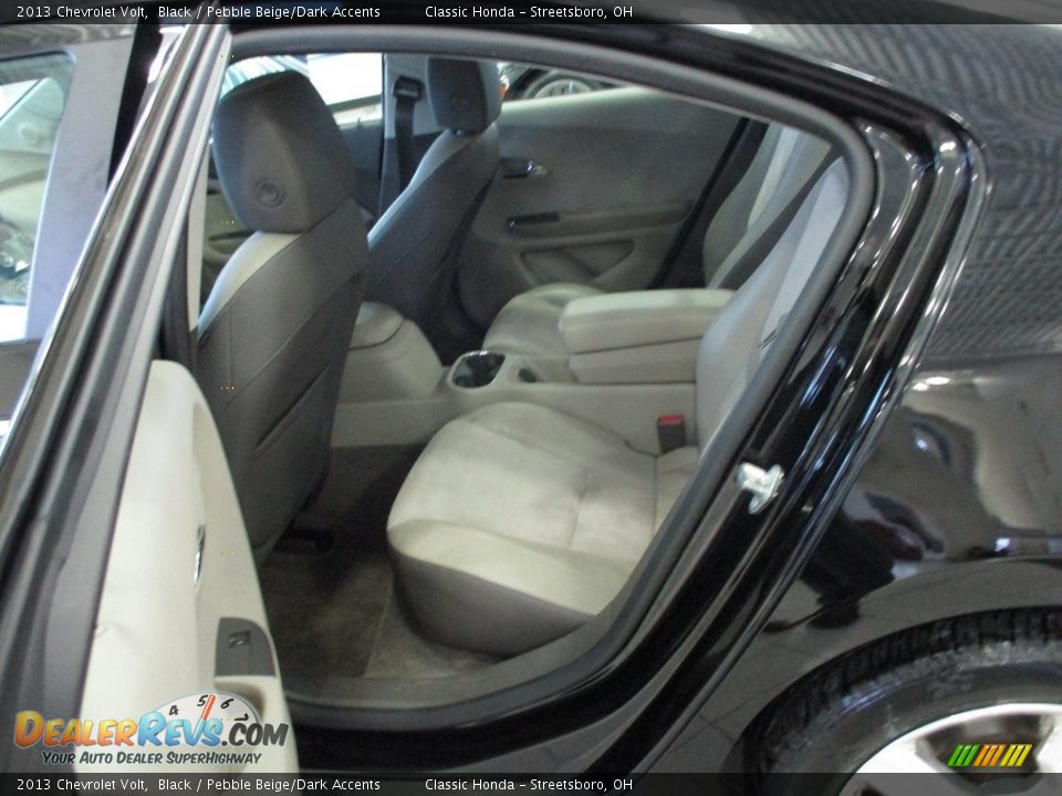 2013 Chevrolet Volt Black / Pebble Beige/Dark Accents Photo #25