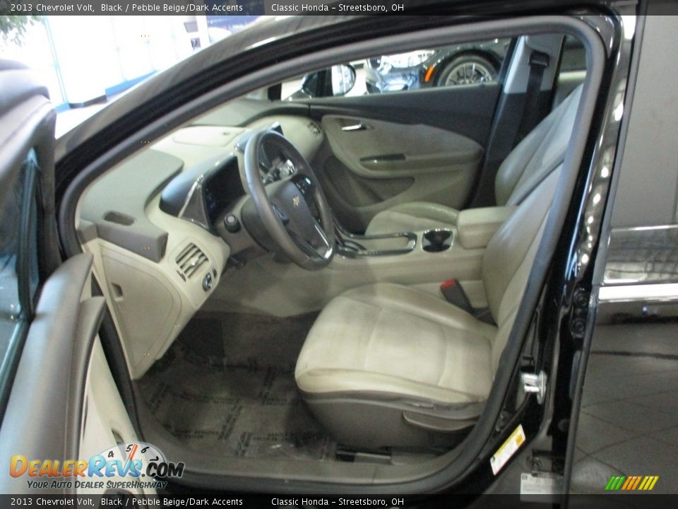 2013 Chevrolet Volt Black / Pebble Beige/Dark Accents Photo #28