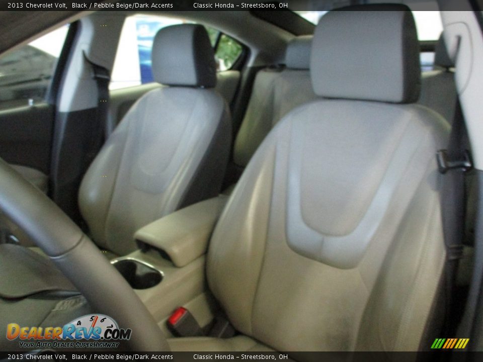 2013 Chevrolet Volt Black / Pebble Beige/Dark Accents Photo #29