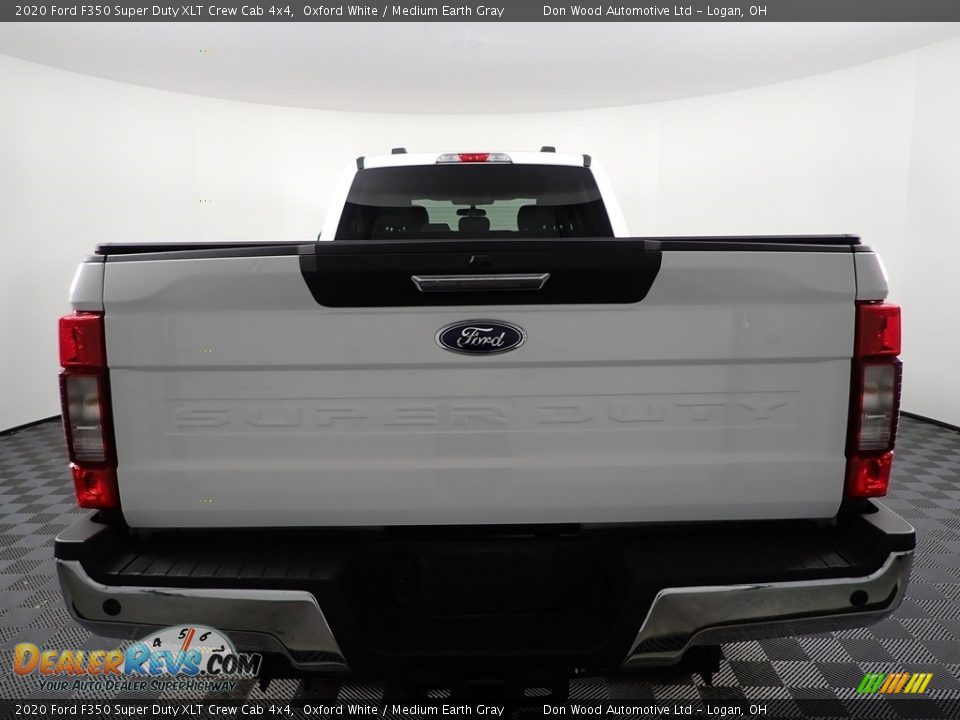 2020 Ford F350 Super Duty XLT Crew Cab 4x4 Oxford White / Medium Earth Gray Photo #11