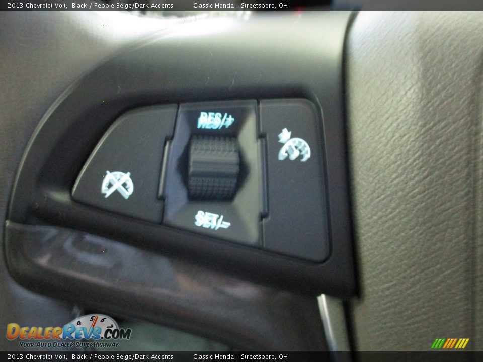 2013 Chevrolet Volt Black / Pebble Beige/Dark Accents Photo #34