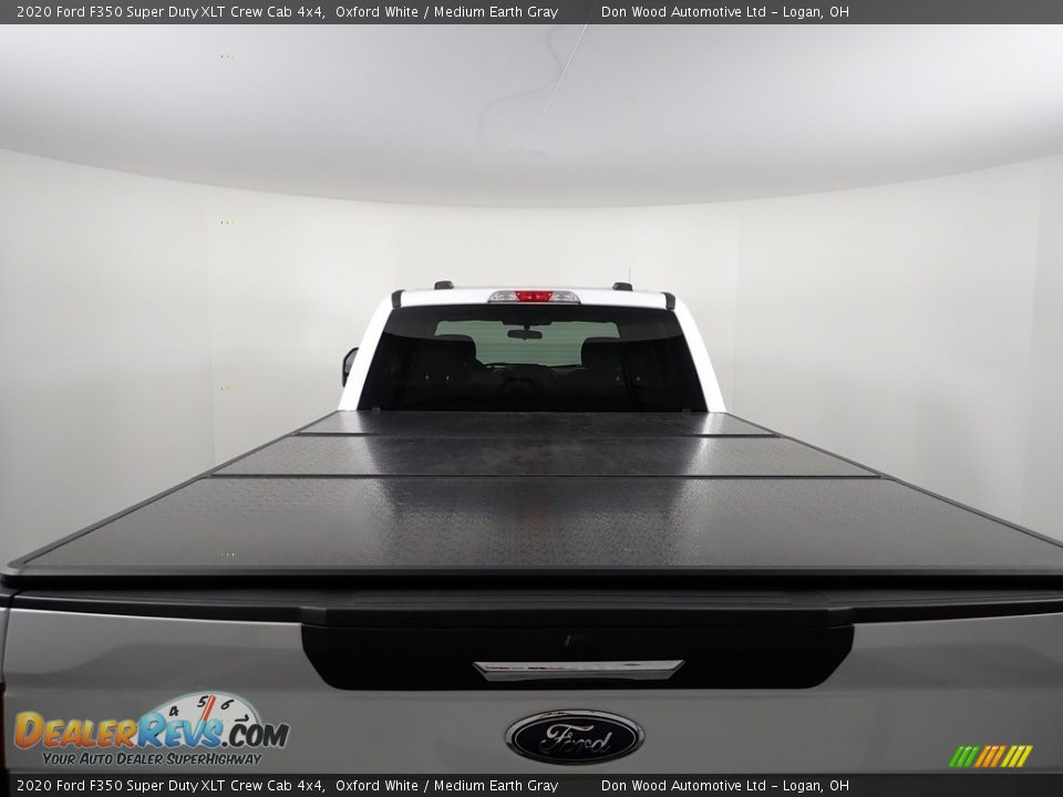 2020 Ford F350 Super Duty XLT Crew Cab 4x4 Oxford White / Medium Earth Gray Photo #13