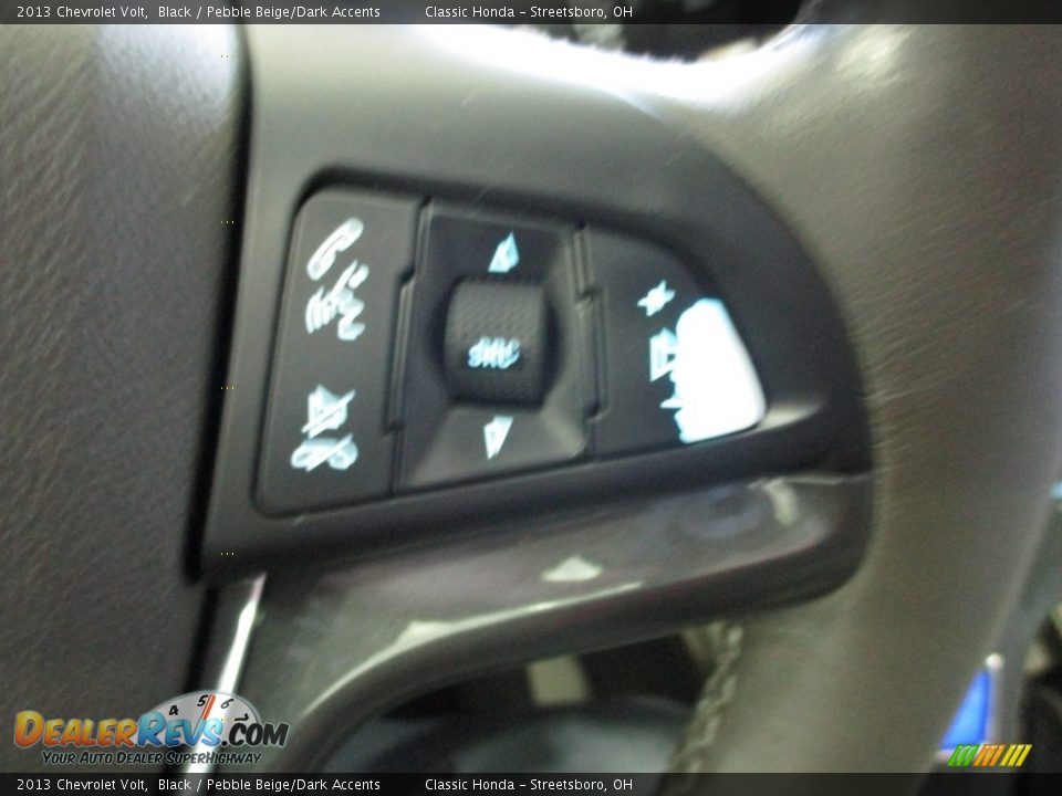 2013 Chevrolet Volt Black / Pebble Beige/Dark Accents Photo #35