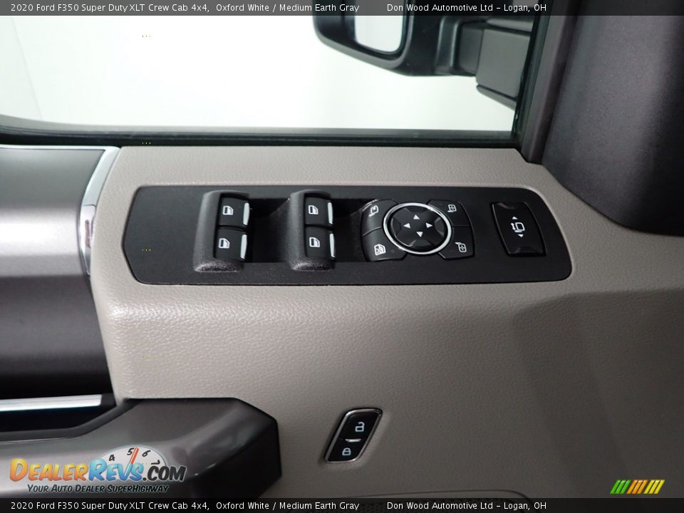 2020 Ford F350 Super Duty XLT Crew Cab 4x4 Oxford White / Medium Earth Gray Photo #15