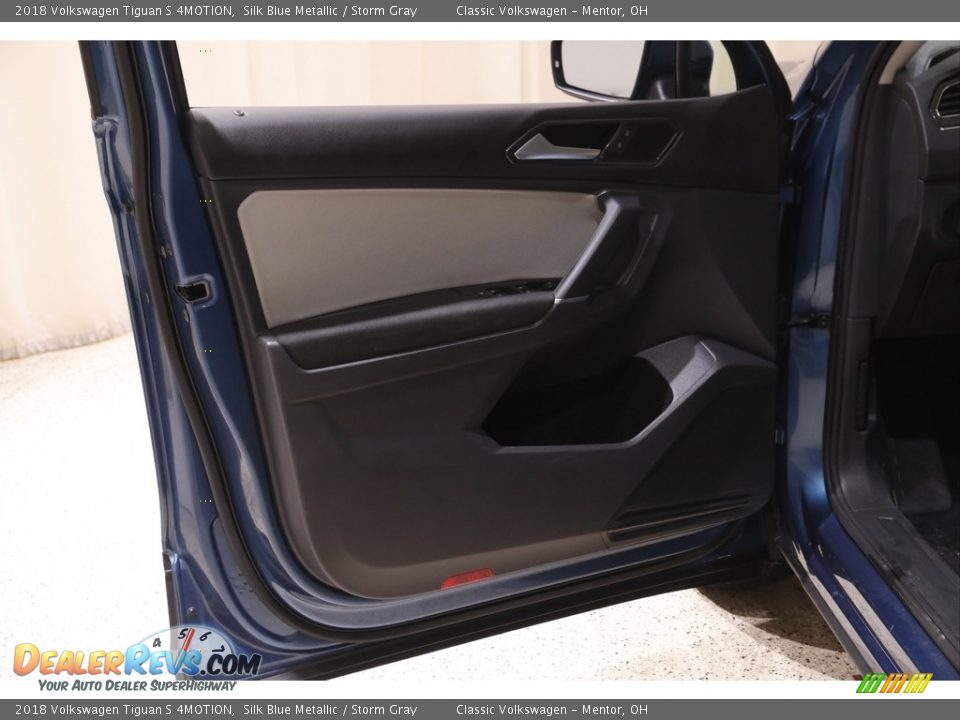 2018 Volkswagen Tiguan S 4MOTION Silk Blue Metallic / Storm Gray Photo #4