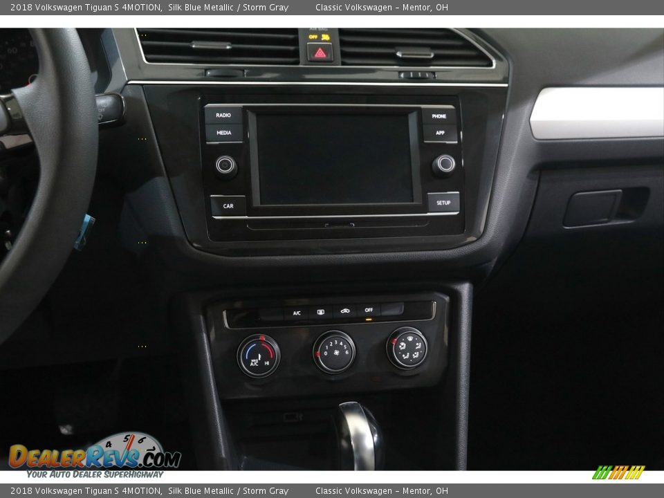 2018 Volkswagen Tiguan S 4MOTION Silk Blue Metallic / Storm Gray Photo #9