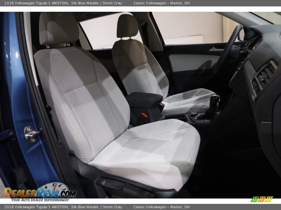 2018 Volkswagen Tiguan S 4MOTION Silk Blue Metallic / Storm Gray Photo #13