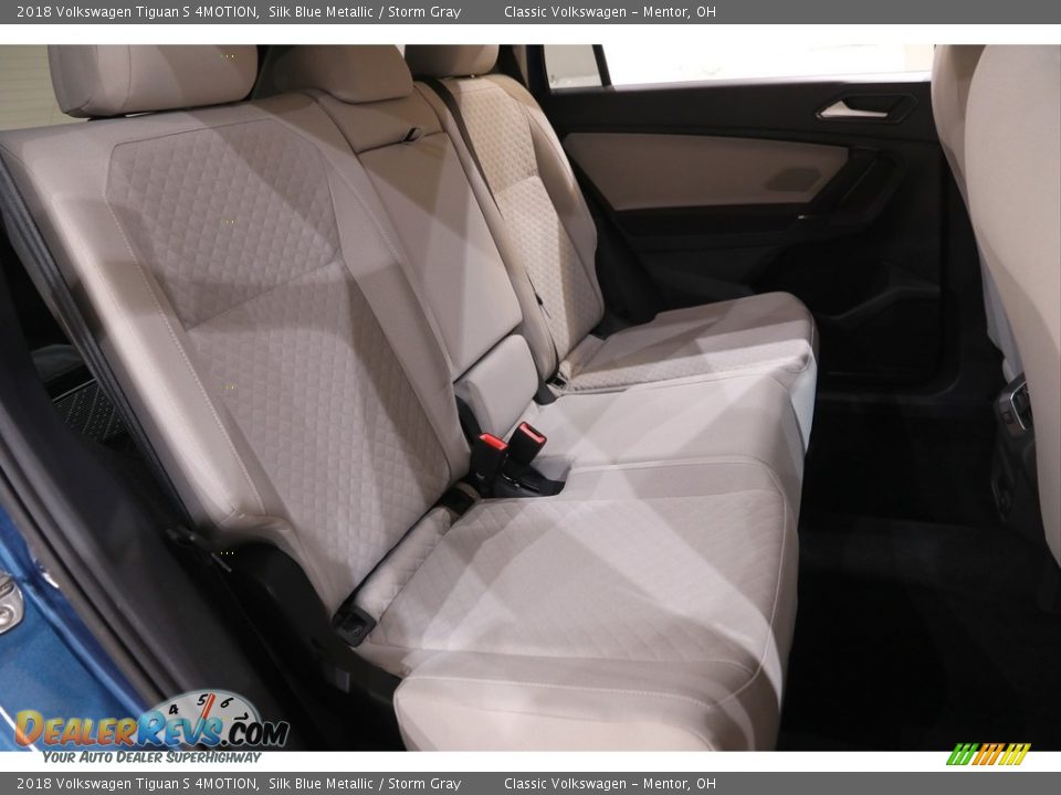 2018 Volkswagen Tiguan S 4MOTION Silk Blue Metallic / Storm Gray Photo #14