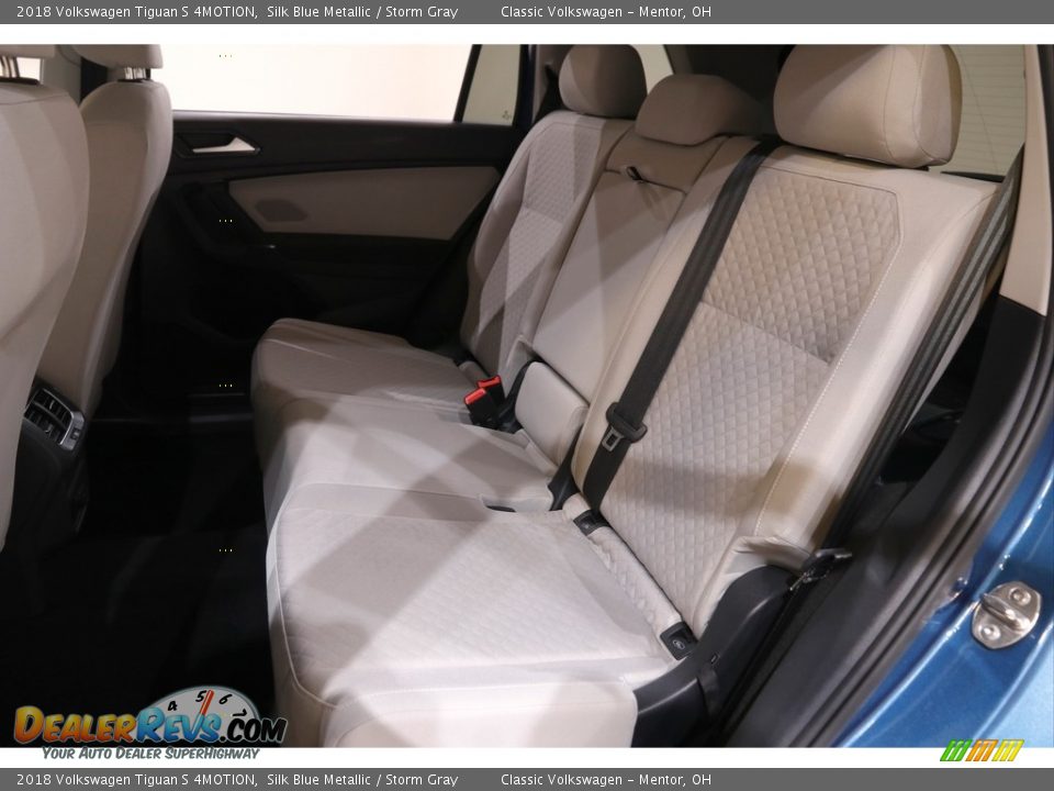 2018 Volkswagen Tiguan S 4MOTION Silk Blue Metallic / Storm Gray Photo #15