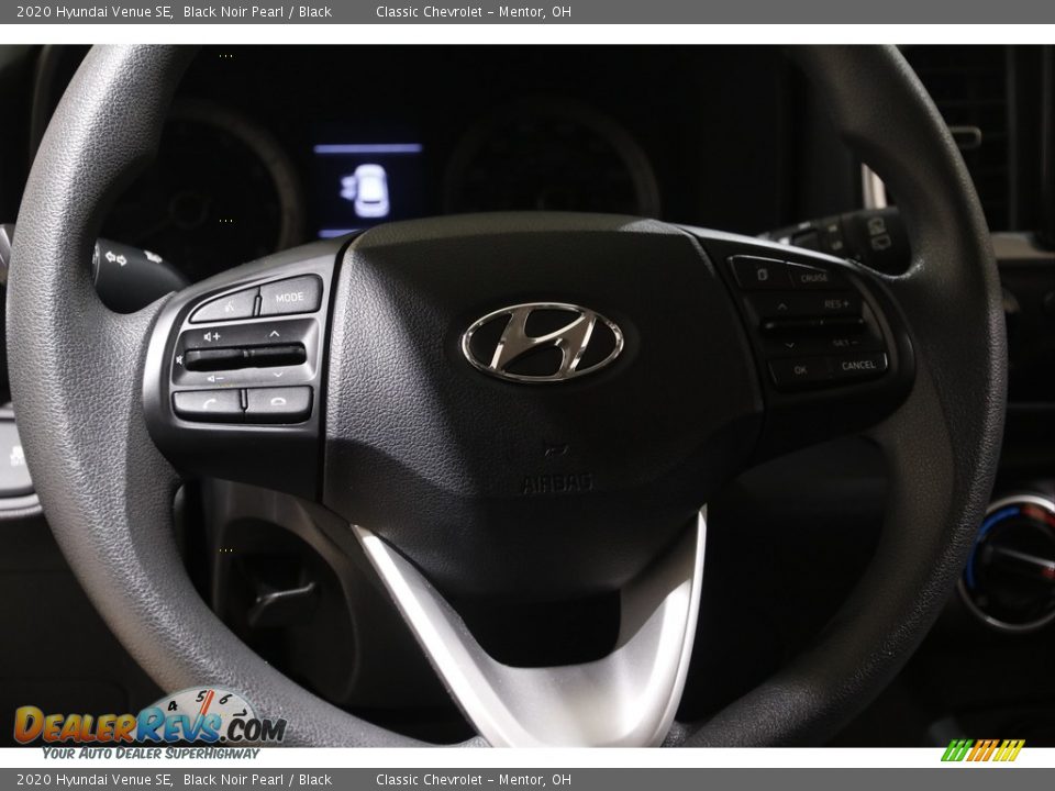 2020 Hyundai Venue SE Black Noir Pearl / Black Photo #7