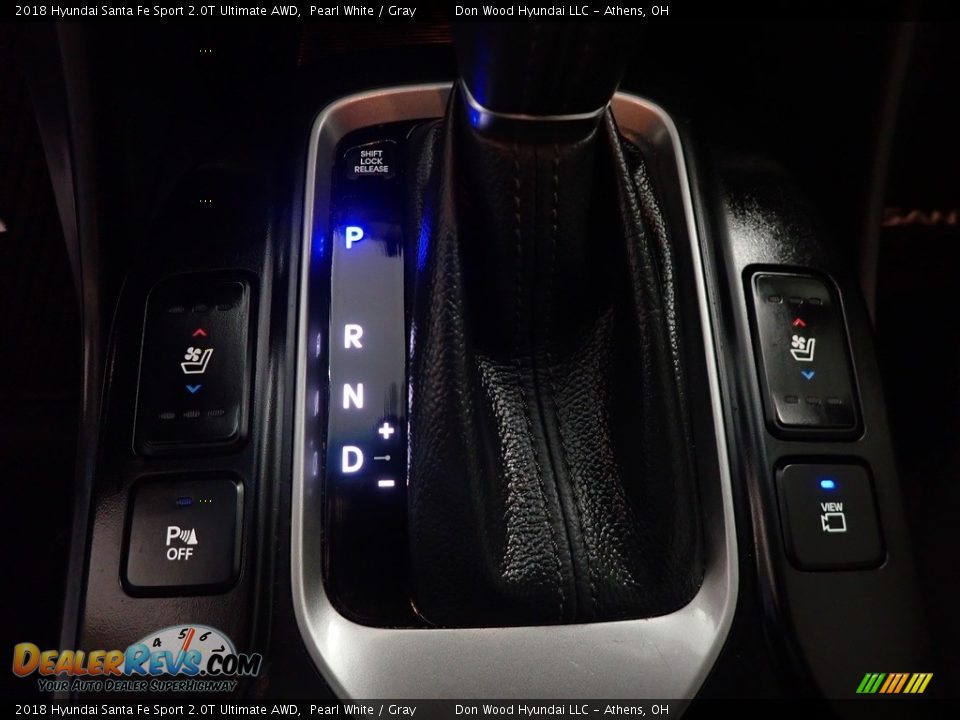 2018 Hyundai Santa Fe Sport 2.0T Ultimate AWD Pearl White / Gray Photo #5