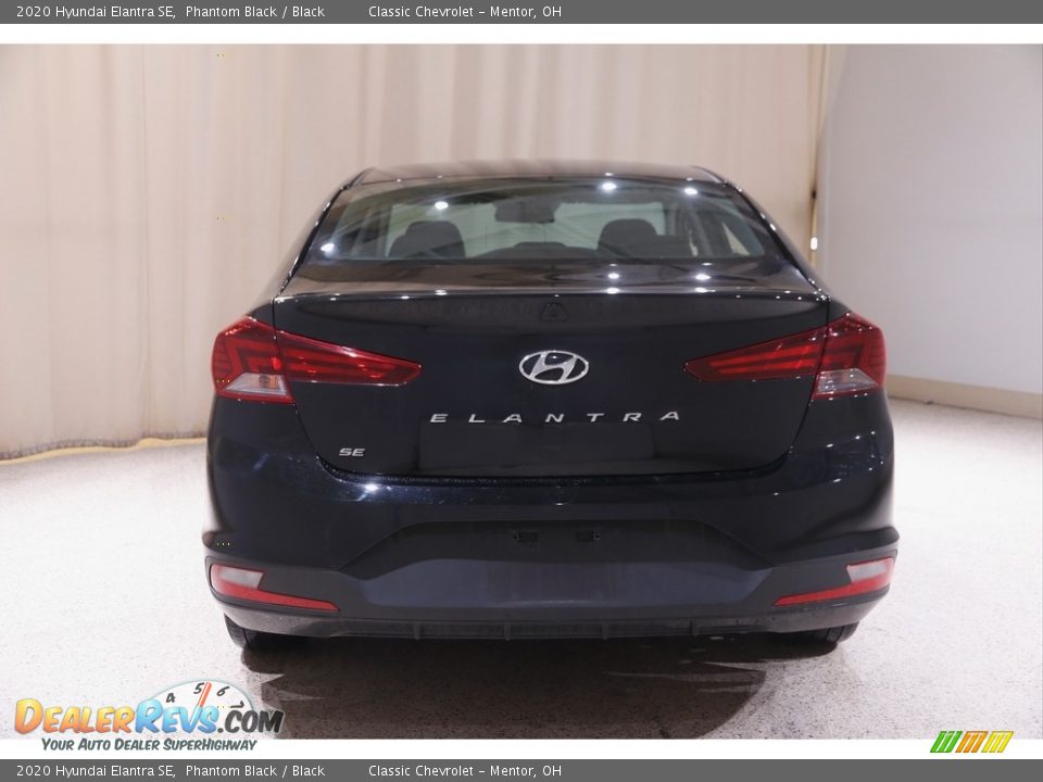 2020 Hyundai Elantra SE Phantom Black / Black Photo #17