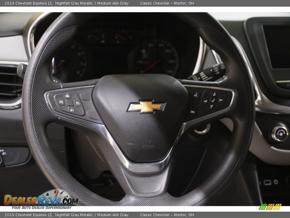 2019 Chevrolet Equinox LS Nightfall Gray Metallic / Medium Ash Gray Photo #7