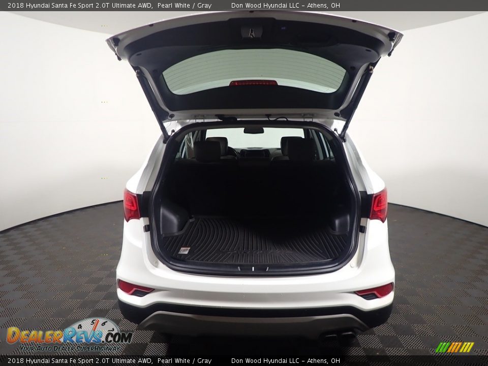 2018 Hyundai Santa Fe Sport 2.0T Ultimate AWD Pearl White / Gray Photo #17
