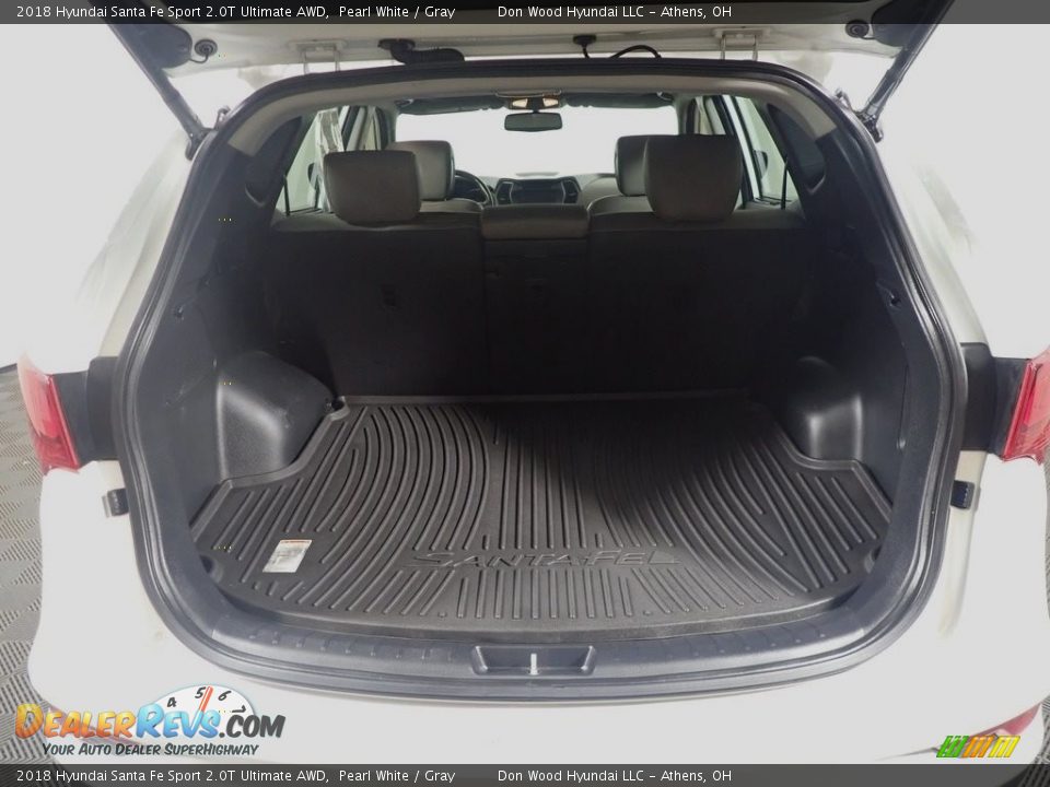 2018 Hyundai Santa Fe Sport 2.0T Ultimate AWD Pearl White / Gray Photo #19