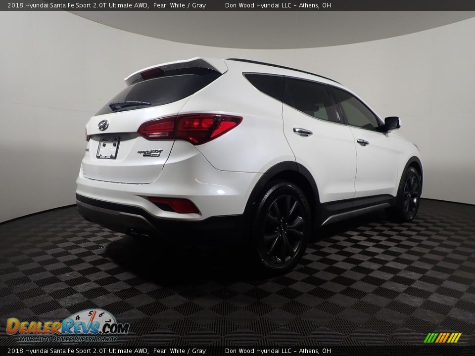 2018 Hyundai Santa Fe Sport 2.0T Ultimate AWD Pearl White / Gray Photo #20