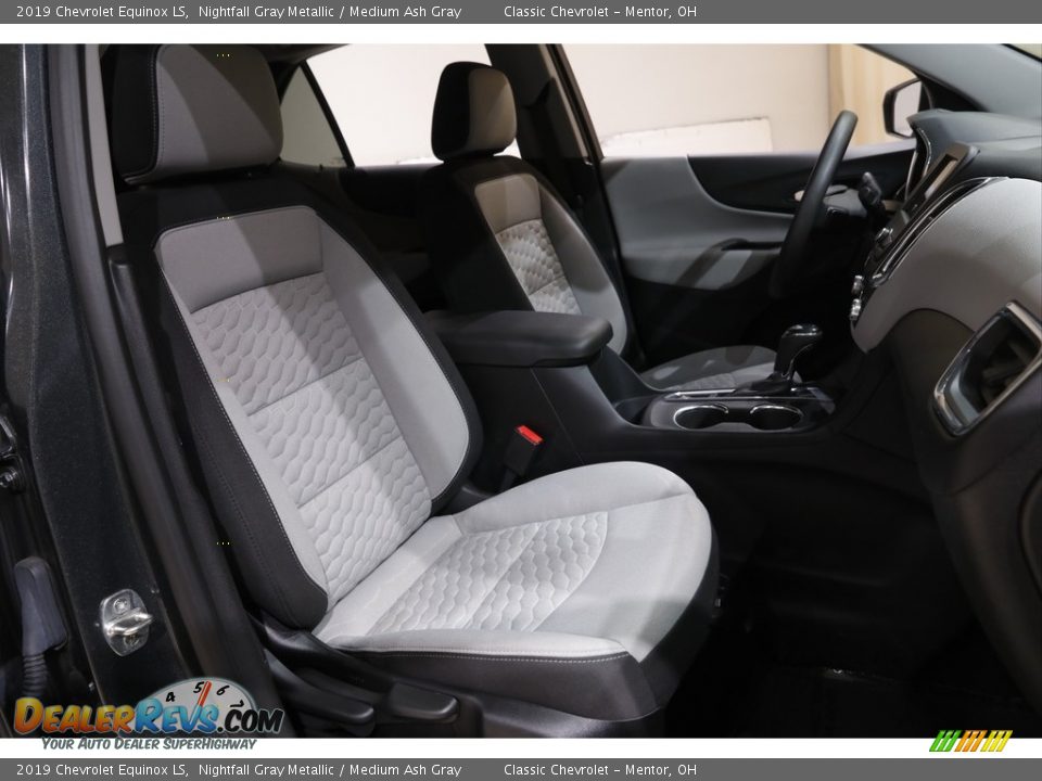 2019 Chevrolet Equinox LS Nightfall Gray Metallic / Medium Ash Gray Photo #13