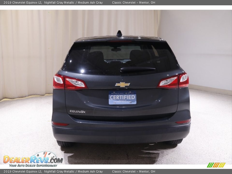 2019 Chevrolet Equinox LS Nightfall Gray Metallic / Medium Ash Gray Photo #16