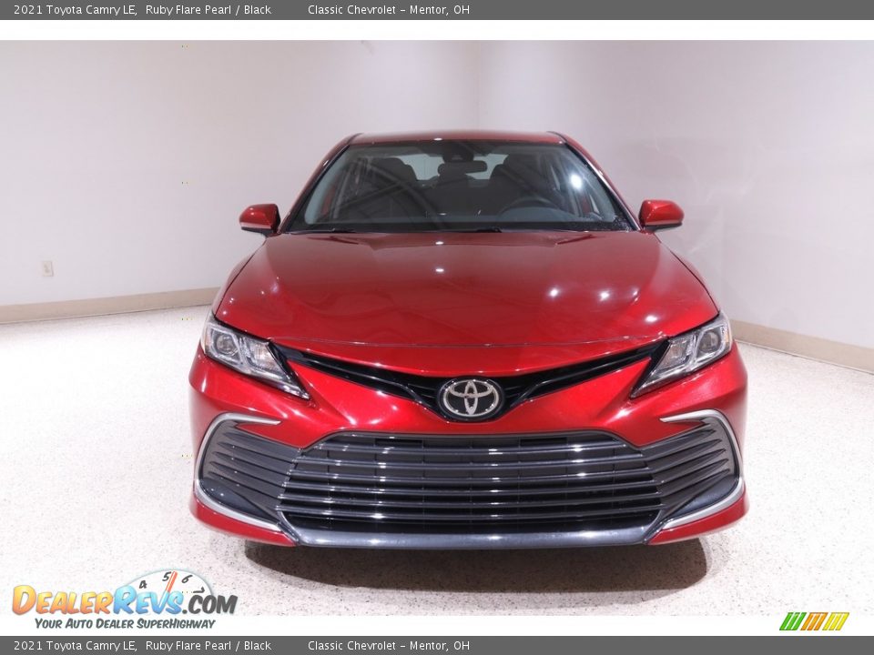 2021 Toyota Camry LE Ruby Flare Pearl / Black Photo #2