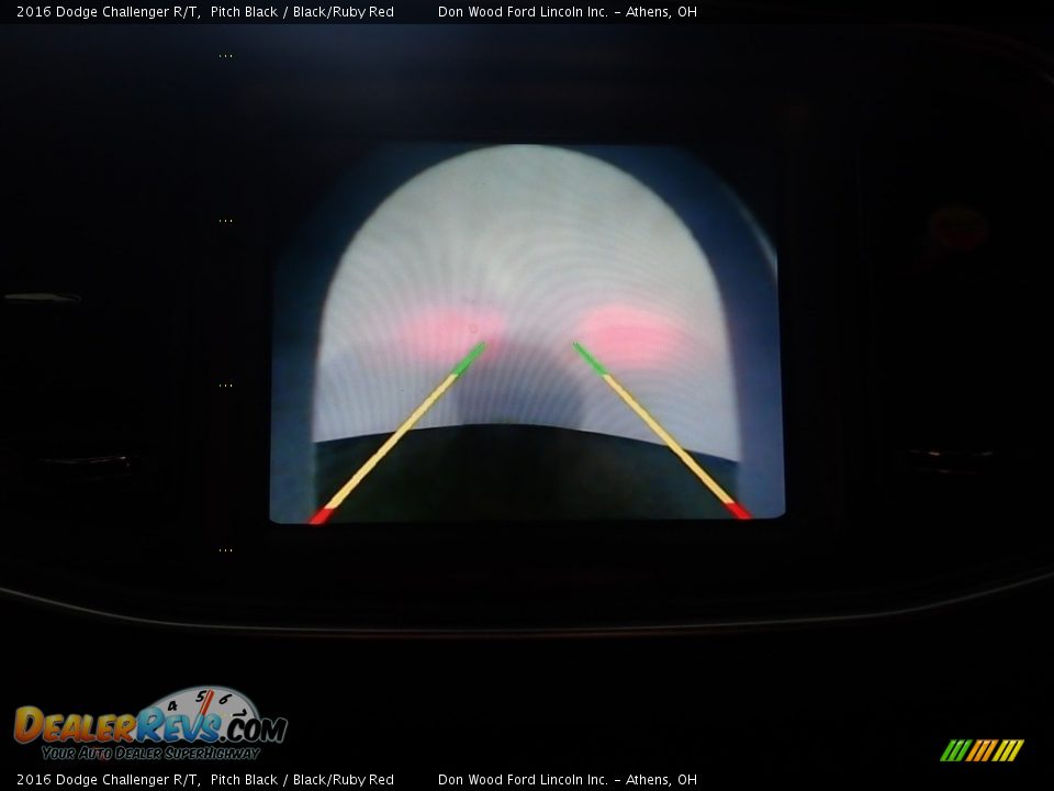 2016 Dodge Challenger R/T Pitch Black / Black/Ruby Red Photo #4