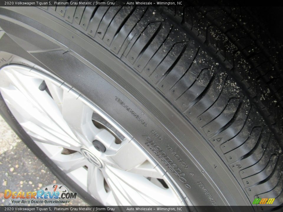 2020 Volkswagen Tiguan S Platinum Gray Metallic / Storm Gray Photo #8