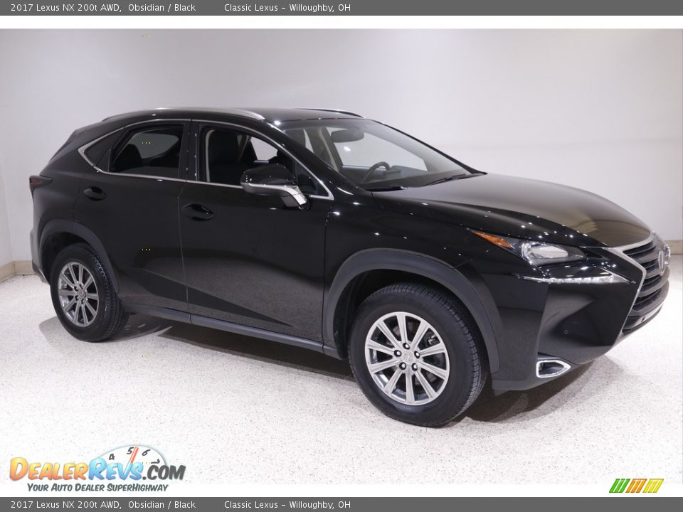 2017 Lexus NX 200t AWD Obsidian / Black Photo #1