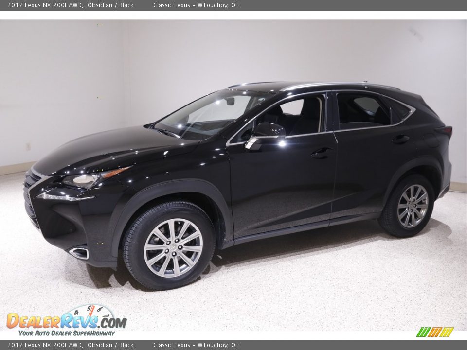 2017 Lexus NX 200t AWD Obsidian / Black Photo #3