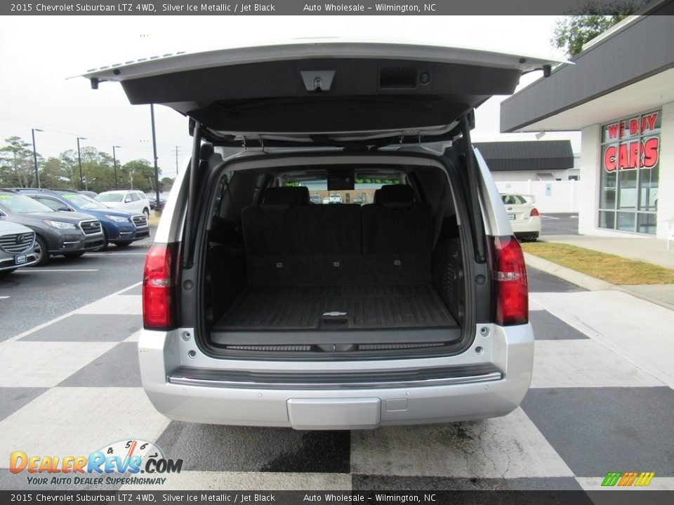 2015 Chevrolet Suburban LTZ 4WD Silver Ice Metallic / Jet Black Photo #5