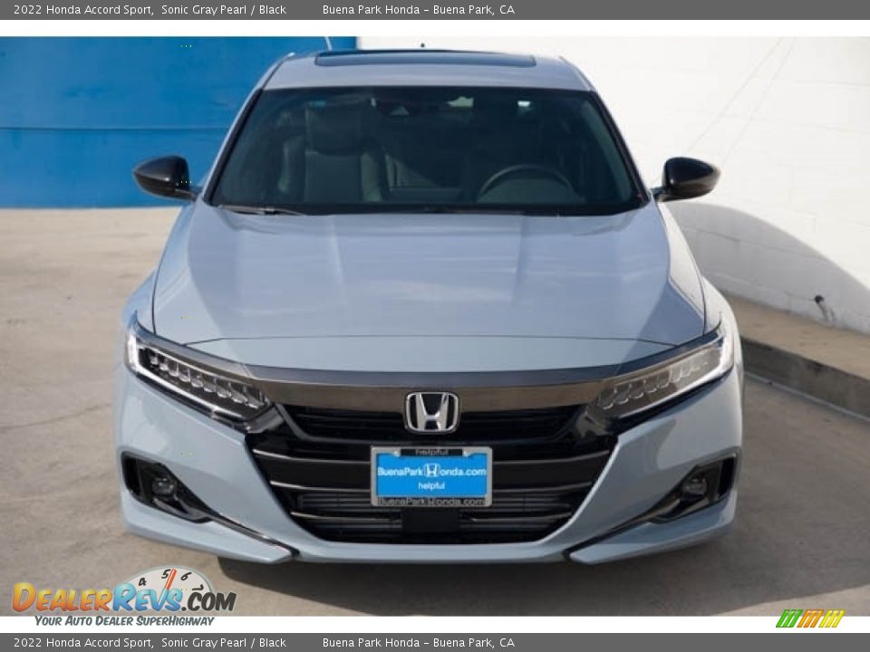 2022 Honda Accord Sport Sonic Gray Pearl / Black Photo #3