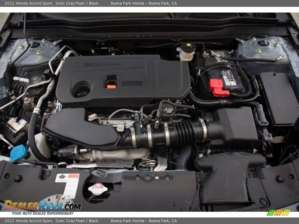 2022 Honda Accord Sport 2.0 Liter Turbocharged DOHC 16-Valve i-VTEC 4 Cylinder Engine Photo #9