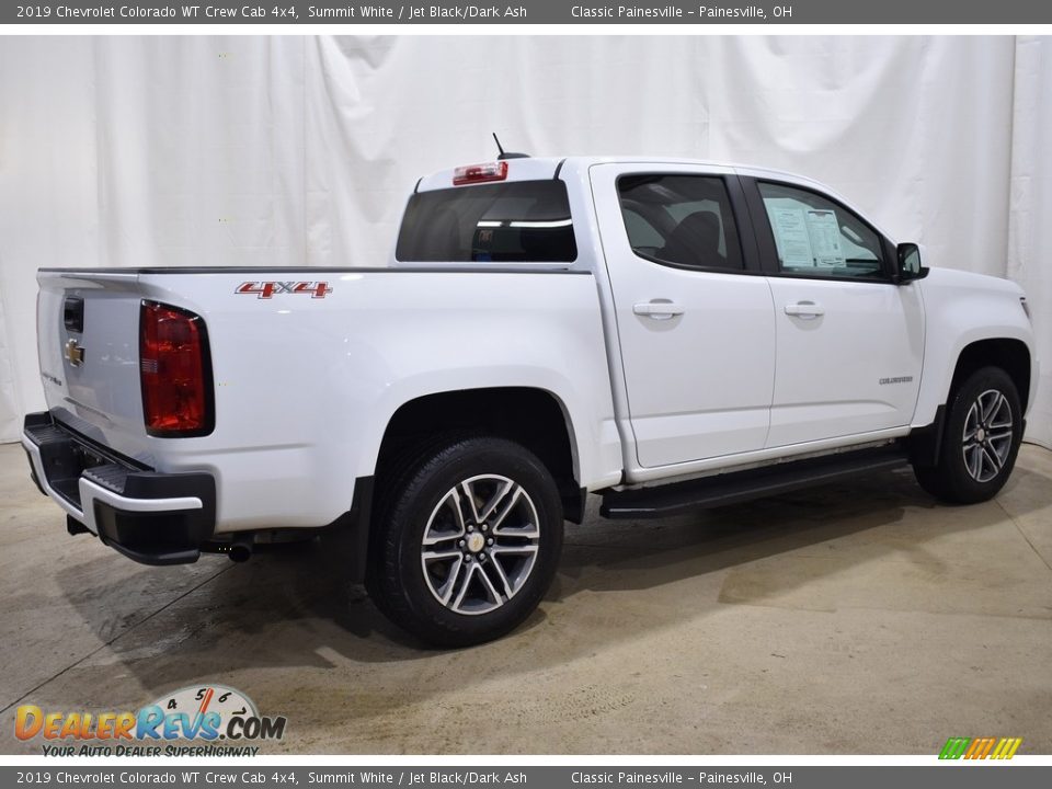 2019 Chevrolet Colorado WT Crew Cab 4x4 Summit White / Jet Black/Dark Ash Photo #2