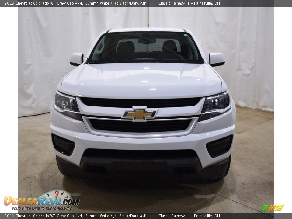 2019 Chevrolet Colorado WT Crew Cab 4x4 Summit White / Jet Black/Dark Ash Photo #4