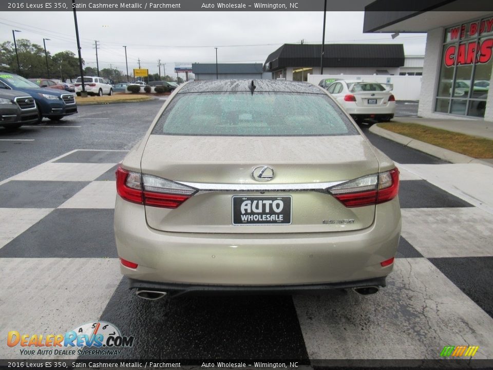 2016 Lexus ES 350 Satin Cashmere Metallic / Parchment Photo #4