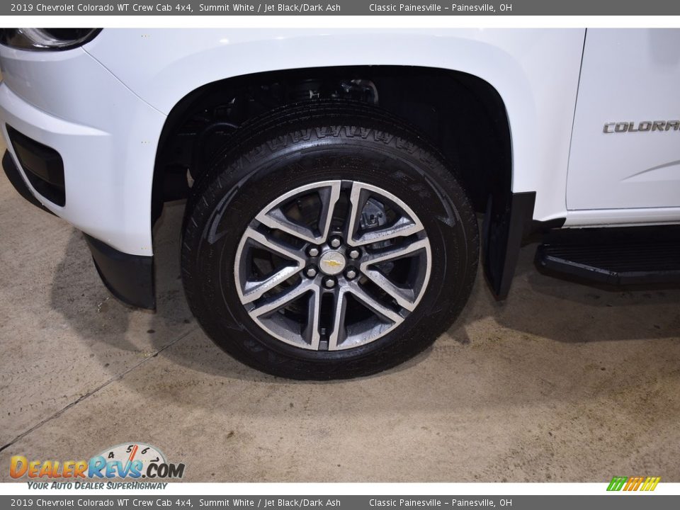 2019 Chevrolet Colorado WT Crew Cab 4x4 Summit White / Jet Black/Dark Ash Photo #5