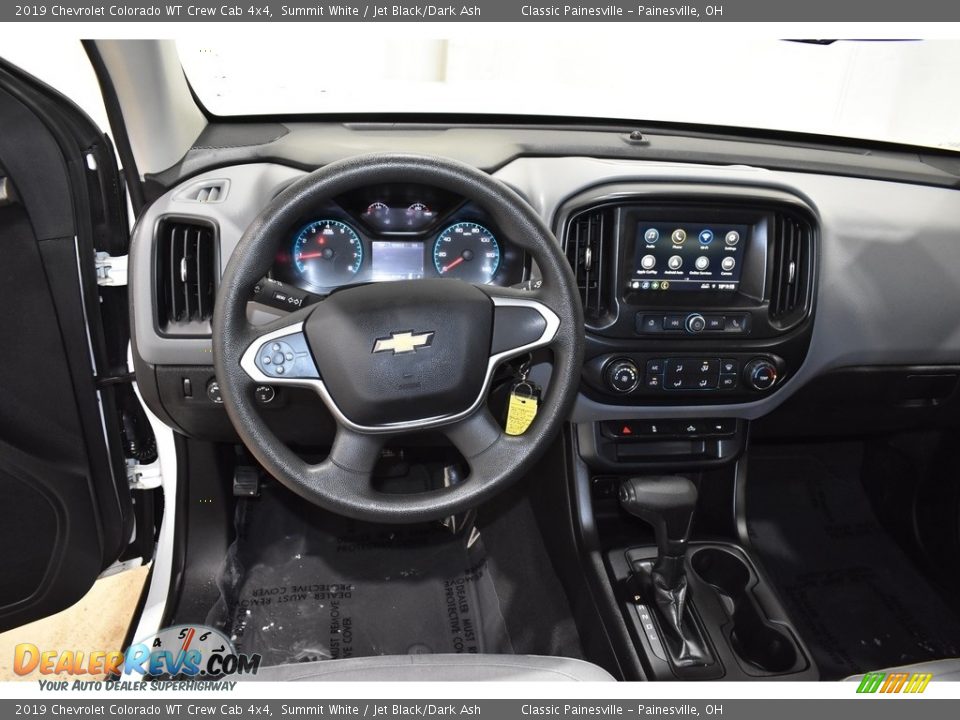 2019 Chevrolet Colorado WT Crew Cab 4x4 Summit White / Jet Black/Dark Ash Photo #11