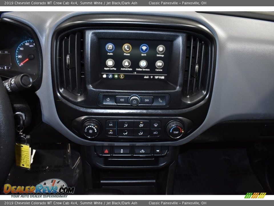 2019 Chevrolet Colorado WT Crew Cab 4x4 Summit White / Jet Black/Dark Ash Photo #12