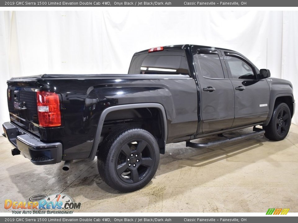 2019 GMC Sierra 1500 Limited Elevation Double Cab 4WD Onyx Black / Jet Black/Dark Ash Photo #2