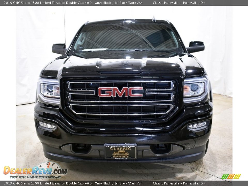 2019 GMC Sierra 1500 Limited Elevation Double Cab 4WD Onyx Black / Jet Black/Dark Ash Photo #4