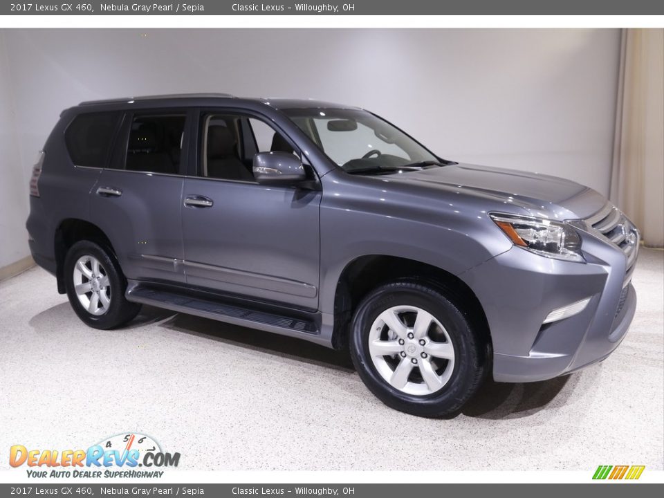 2017 Lexus GX 460 Nebula Gray Pearl / Sepia Photo #1