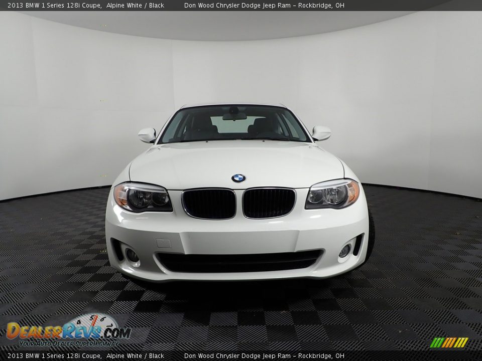 2013 BMW 1 Series 128i Coupe Alpine White / Black Photo #3