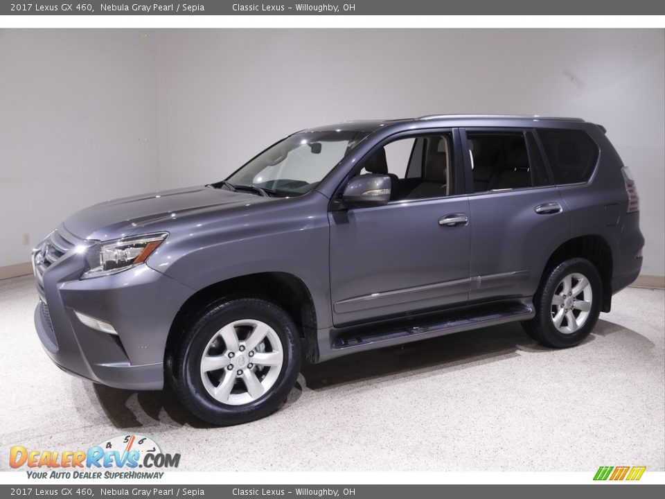 2017 Lexus GX 460 Nebula Gray Pearl / Sepia Photo #3