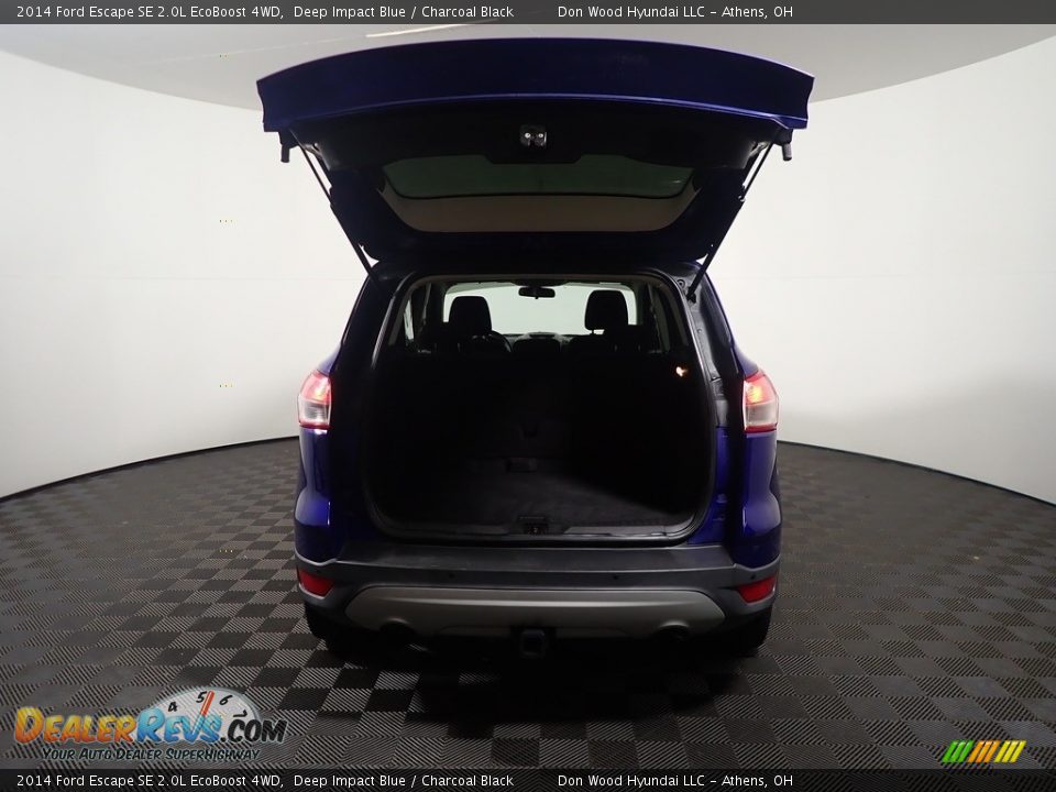 2014 Ford Escape SE 2.0L EcoBoost 4WD Deep Impact Blue / Charcoal Black Photo #15