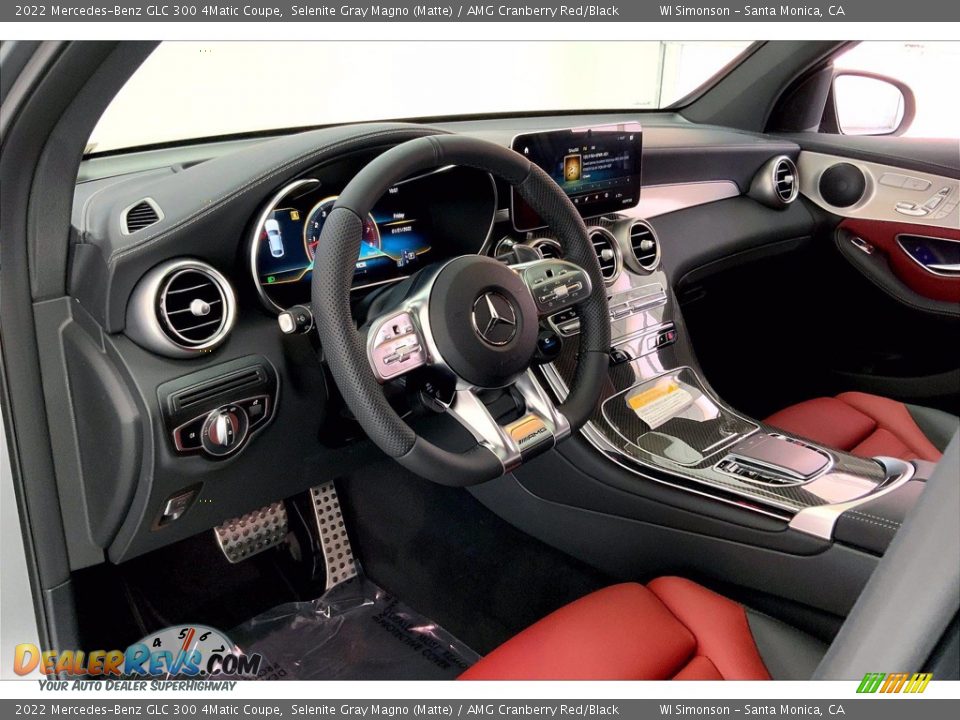 Front Seat of 2022 Mercedes-Benz GLC 300 4Matic Coupe Photo #4