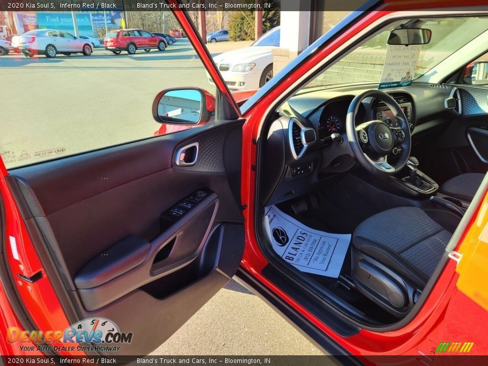 2020 Kia Soul S Inferno Red / Black Photo #3