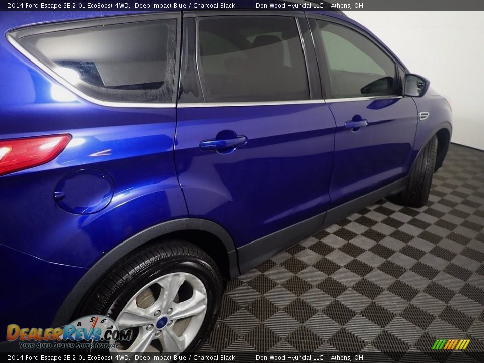 2014 Ford Escape SE 2.0L EcoBoost 4WD Deep Impact Blue / Charcoal Black Photo #20